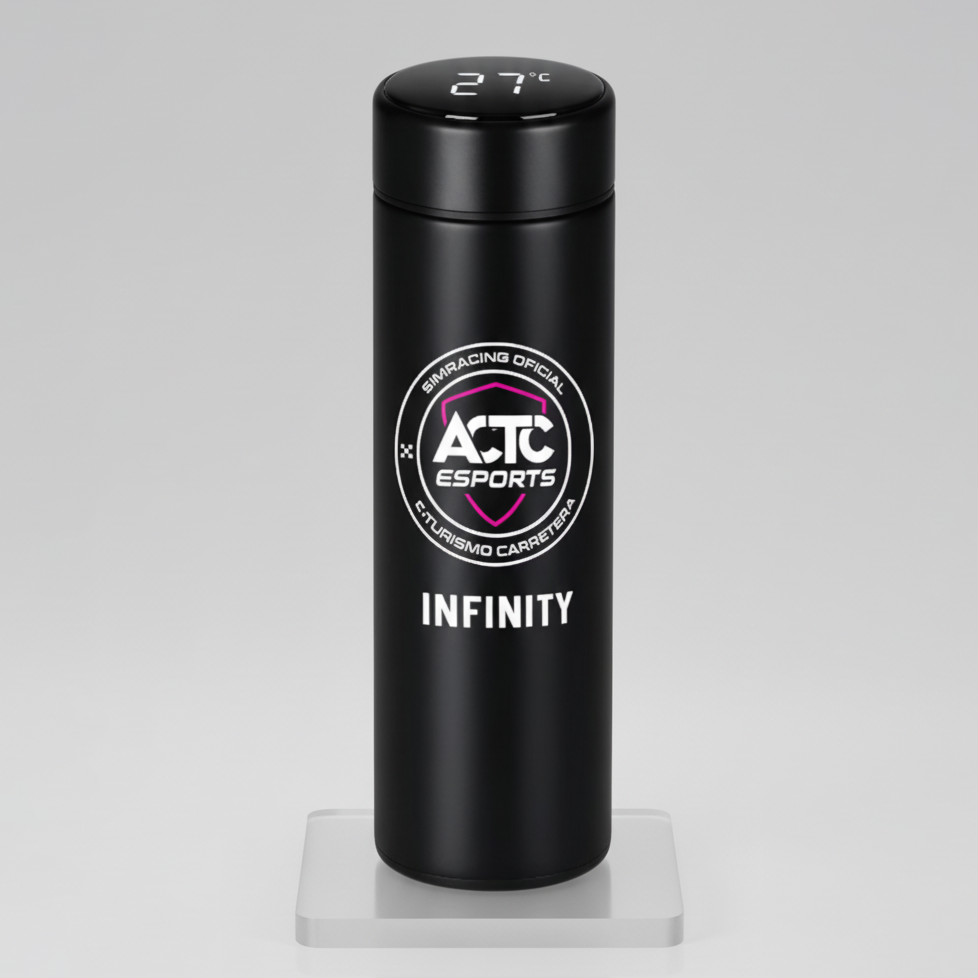 Botella Térmica ACTC eSports con sensor de temperatura