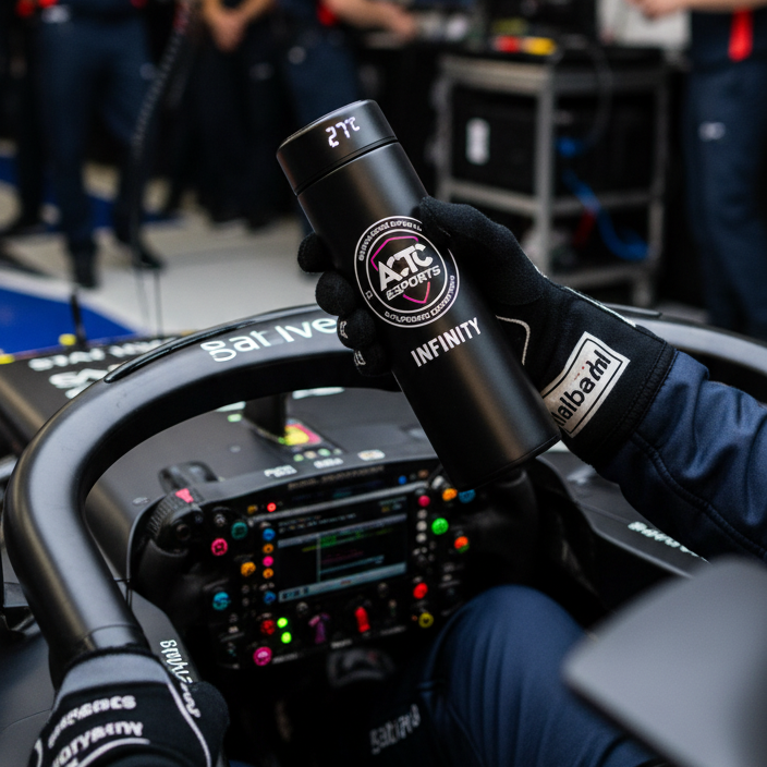 Botella Térmica ACTC eSports con sensor de temperatura